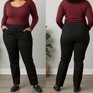 Reitmans In Every Story Universal Fit Black Denim Jeans Plus Size 26 Tall